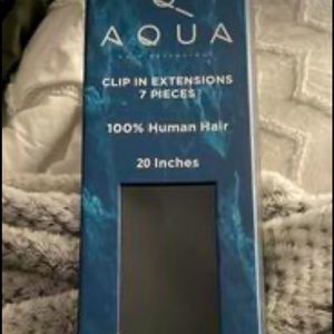 Aqua Clip In hair extensions